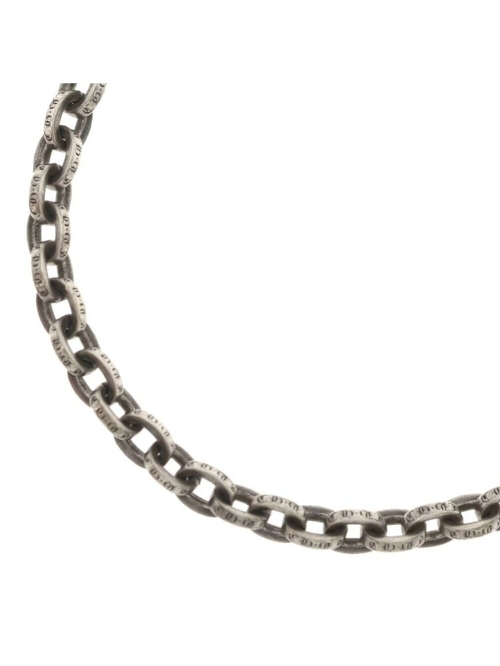 Chrome Hearts Paper Chain 20 Necklace Silver